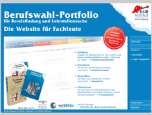 Tablet Screenshot of berufswahl-portfolio.ch